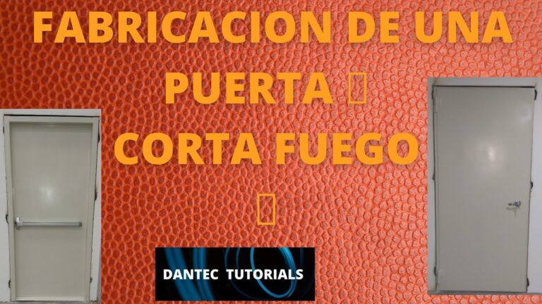 Gu&iacute;a de materiales ign&iacute;fugos para puertas