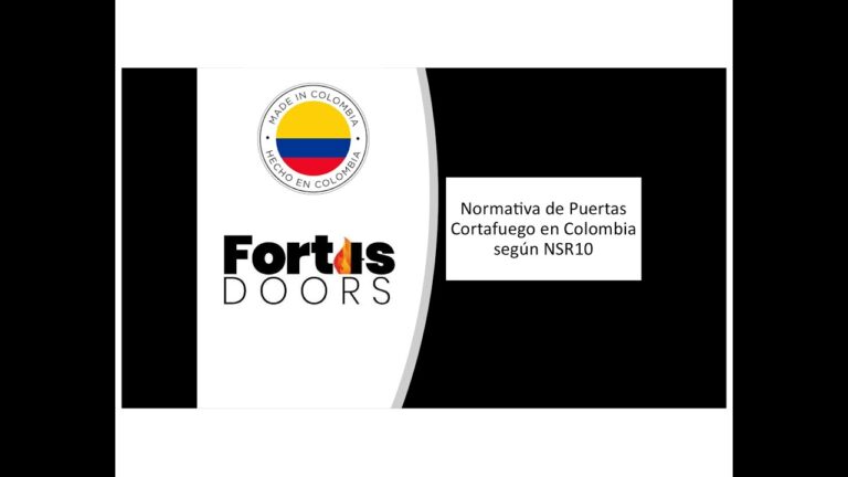 Gu&iacute;a de Clasificaci&oacute;n de Puertas Cortafuego